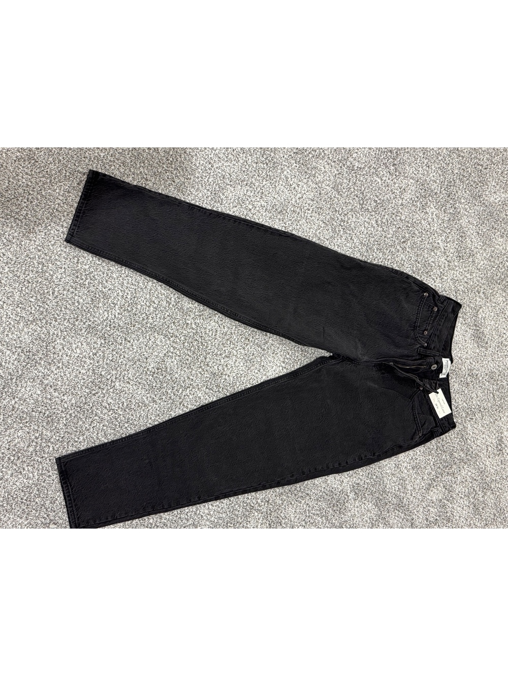 Abercrombie & Fitch The Tapered Loose Low Rise Jeans Women’s 28/6S Black